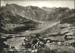 11645625 Amden SG Panorama Blick Von Gulmenalp Walensee Kerenzerberg Glarneralpe - Andere & Zonder Classificatie