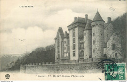 CPA Murat-Château D'Anterroche-37-Timbre      L1762 - Murat