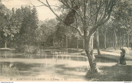 CPA Martigny Les Bains-L'étang-26       L1754 - Autres & Non Classés