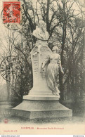 CPA Lunéville-Monument Emile Erckmann-Timbre     L1753 - Luneville