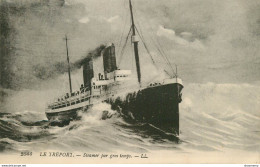 CPA Le Tréport-Steamer Par Gros Temps-2044      L1754 - Le Treport