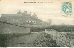 CPA Marcilly Le Pavé-Château De Sainte Anne-Timbre      L1752 - Sonstige & Ohne Zuordnung