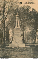 CPA Tournai-Statue Du Mortier-36-Timbre       L1750 - Doornik