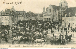 CPA Falaise-La Foire Aux Chevaux à La Guibray-51-Timbre       L1740 - Falaise