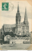 CPA Chartres-Les Flèches De La Cathédrale-25-Timbre         L1710 - Chartres
