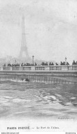 CPA Paris Inondé-Le Pont De L'Alma     L1701 - Überschwemmung 1910