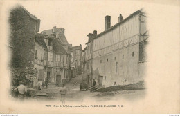 CPA Pont De L'Arche-Rue De L'Abbaye Sans Toile-3838     L1696 - Pont-de-l'Arche