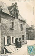 CPA Roscoff-La Maison De Mărie Stuart Et Les Ruines-3336-Timbre     L1692 - Roscoff