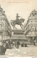 CPA Orléans-Statue De Jeanne D'Arc-71-Timbre         L1691 - Orleans