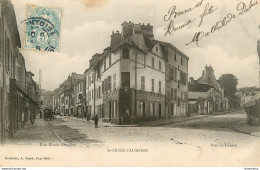 CPA Saint Ouen L'aumone-rue Haute Aumone-Rue St Lazare-Timbre         L1691 - Saint-Ouen-l'Aumône