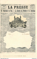 CPA Illustration-Journal-La Presse-Le Trocadéro      L1690 - 1900-1949