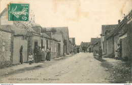 CPA Boinville Au Chemin-Rue Principale-Timbre         L1691 - Autres & Non Classés