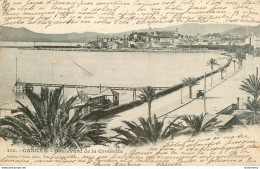 CPA Cannes-Boulevard De La Croisette-412-Timbre      L1824 - Cannes