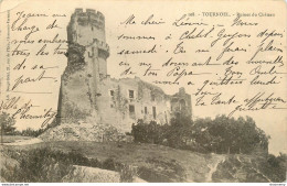 CPA Tournoël-Ruines Du Château-Timbre      L1824 - Sonstige & Ohne Zuordnung