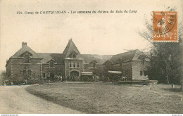 CPA Camp De Coetquidan-Les Communs Du Château Du Bois Du Loup-271-Timbre     L1817 - Autres & Non Classés