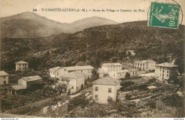 CPA Tourrette Levens-Route Du Village Et Quartier Du Plan-346-Timbre     L1812 - Altri & Non Classificati