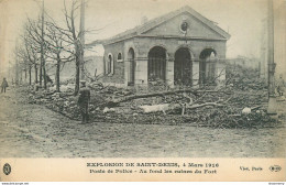 CPA Explosion De Saint Denis-Poste De Police     L1807 - Saint Denis