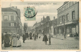 CPA Choisy Le Roi-La Rue Thiers-Timbre     L1804 - Choisy Le Roi