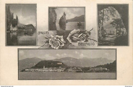 CPA Saluti Da Bellagio-Multivues     L1802 - Other & Unclassified