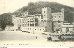 CPA Monaco-Le Palais Du Prince-328-Timbre       L1796 - Palais Princier