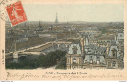 CPA Paris-Panorama Des 7 Ponts-Timbre    L1797 - Brücken