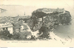 CPA Monaco-Vue Générale-Timbre       L1796 - Multi-vues, Vues Panoramiques