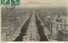 CPA Paris Perspective-Champs Elysées-55-Timbre    L1797 - Champs-Elysées