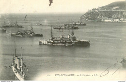 CPA Villefranche-L'escadre-310-Timbre       L1796 - Villefranche-sur-Mer