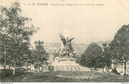 CPA St-Saint Etienne-Monument Des Enfants De La Loire-33-Timbre           L1789 - Saint Etienne