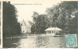 CPA Enghien Les Bains-Tour Du Lac-41-Timbre           L1789 - Enghien Les Bains