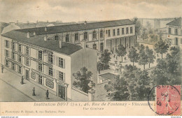 CPA Institution Diot-Vincennes-Timbre            L1789 - Vincennes