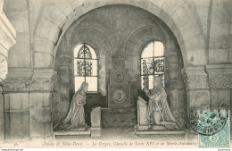 CPA Abbaye De Saint Denis-La Crypte-36-Timbre       L1778 - Saint Denis