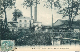 CPA Ballancourt-Usine à Papier-Maison Du Directeur-Timbre   L1777 - Ballancourt Sur Essonne