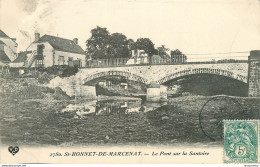 CPA St-Saint Bonnet De Marcenat-Le Pont Sur La Santoire-2780-Timbre   L1777 - Sonstige & Ohne Zuordnung