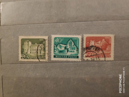 Hungary	Architecture (F96) - Used Stamps