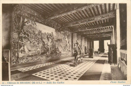 CPA Château De Brissac-Salle Des Gardes-11       L1770 - Other & Unclassified