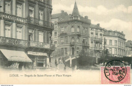 CPA Liège-Degrés De Saint Pierre Et Place Notger-Timbre      L1771 - Luik