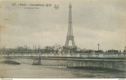 CPA Paris-Inondation De 1910-Le Pont De L'Alma-27      L1765 - Überschwemmung 1910