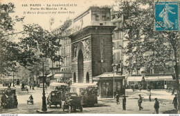 CPA Paris-Le Boulevard De La Porte St Martin-145-Timbre      L1765 - Sonstige & Ohne Zuordnung