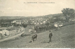 CPA La Fouillouse-La Route Allant Sur St Etienne-161-Timbre      L2075 - Other & Unclassified