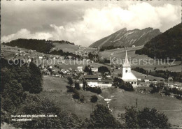 11645603 Amden SG Ortsansicht Mit Kirche Blick Zum Leistkamm Betlis - Altri & Non Classificati