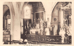 P-24-Mi-Is-1246 : ILE DE RE.  ARS. INTERIEUR DE L'EGLISE - Ile De Ré