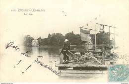 CPA Enghien Les Bains-Le Lac-146-Timbre     L1993 - Enghien Les Bains