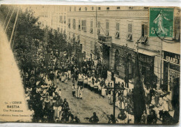 2B- CORSE -BASTIA -  Une. Procession - Jungfräuliche Marie Und Madona