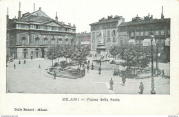 CPA Milano-Piazza Della Scala     L1978 - Milano (Milan)