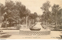 CPA Saffi-le Jardin Public-13      L1963 - Autres & Non Classés