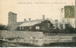 CPA Regnéville-Ruines Du Vieux Château Et Du Donjon-5-Timbre      L1961 - Autres & Non Classés