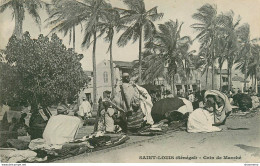 CPA Saint Louis-Coin Du Marché        L1939 - Senegal