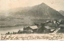 CPA St.Beatenberg-Hôtel Beatrice Mit Blick Nach Dem Niesen-Timbre      L1860 - Beatenberg