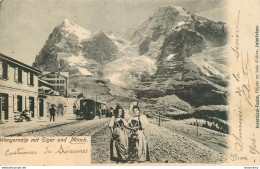 CPA Wengernalp Mit Eiger Und Mönch      L1859 - Autres & Non Classés